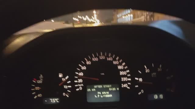 Уменьшения расхода топлива на 75% Супер Алгоритм. Мерседес W210 S210