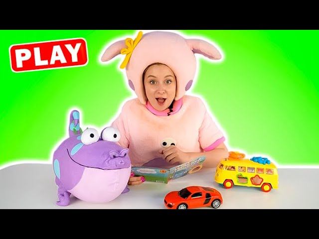 Синий Трактор, Крокозябра и Книга Веселый Транспорт -  КуКуPlay для малышей