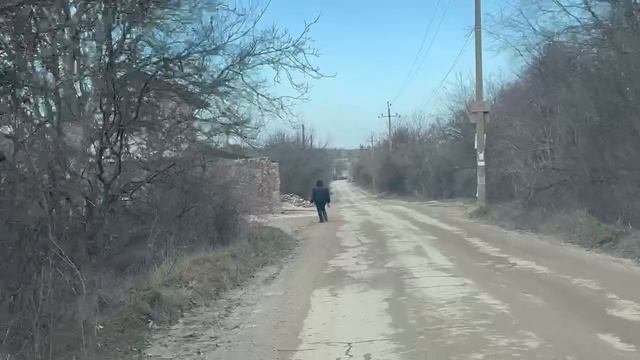 Показываю выезд с переулка Лавандовый, где находится наша дача из предыдущего видео