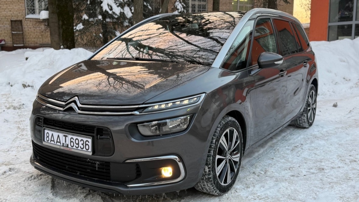 7 местный ситроен с пробегом 135.000км РОДНЫМ !!!