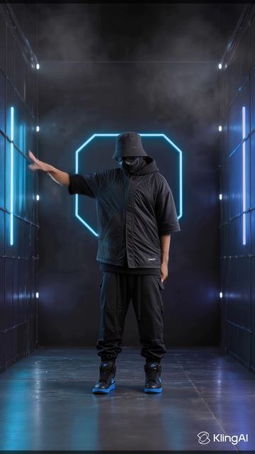 Парень круто танцует ИИ