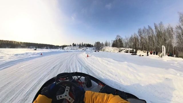 Покатушки на картинге 31 января 2026. В ролях Костя, Дэн, Владос и я