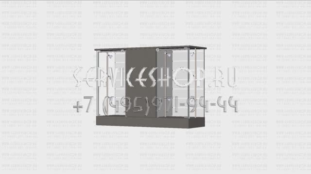 Прилавок с распашной дверкой и экономпанелью