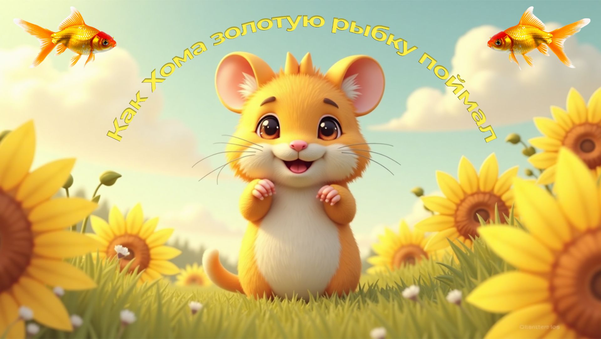 Как Хома золотую рыбку поймал. 73-я история из жизни Хомы.