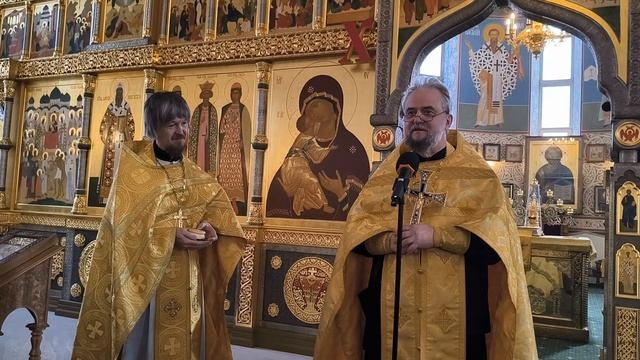 Иерей Андрей Дьяченко. Слово на поздравление с 9-летием священнической хиротонии, 1 февраля 2026 г.