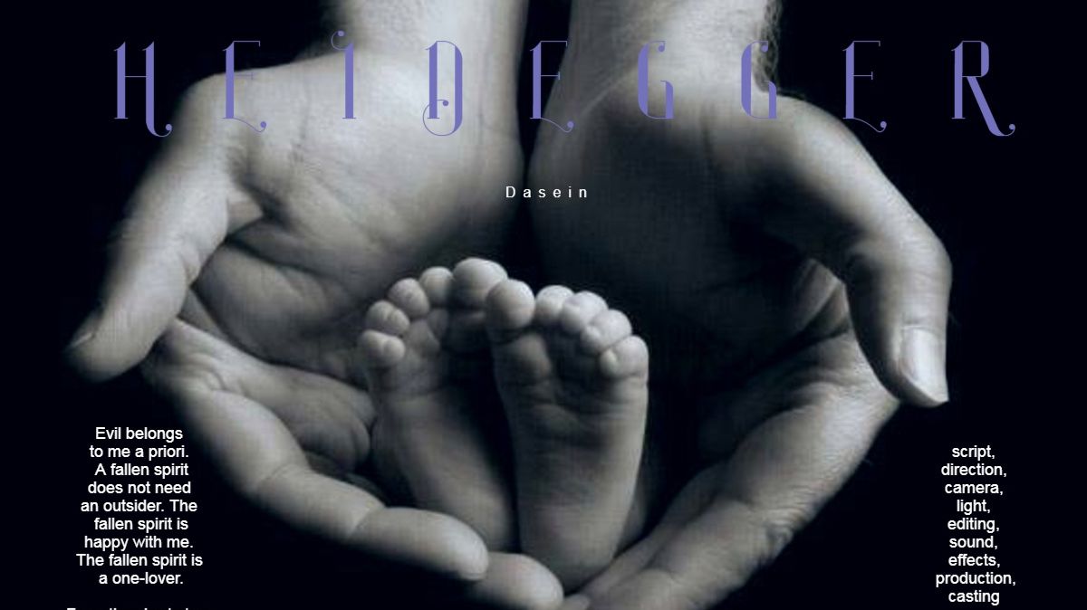 Heidegger, Film, 1 Hour 13 Minutes, Directed By Yuri Kuzin. Russia. 2024