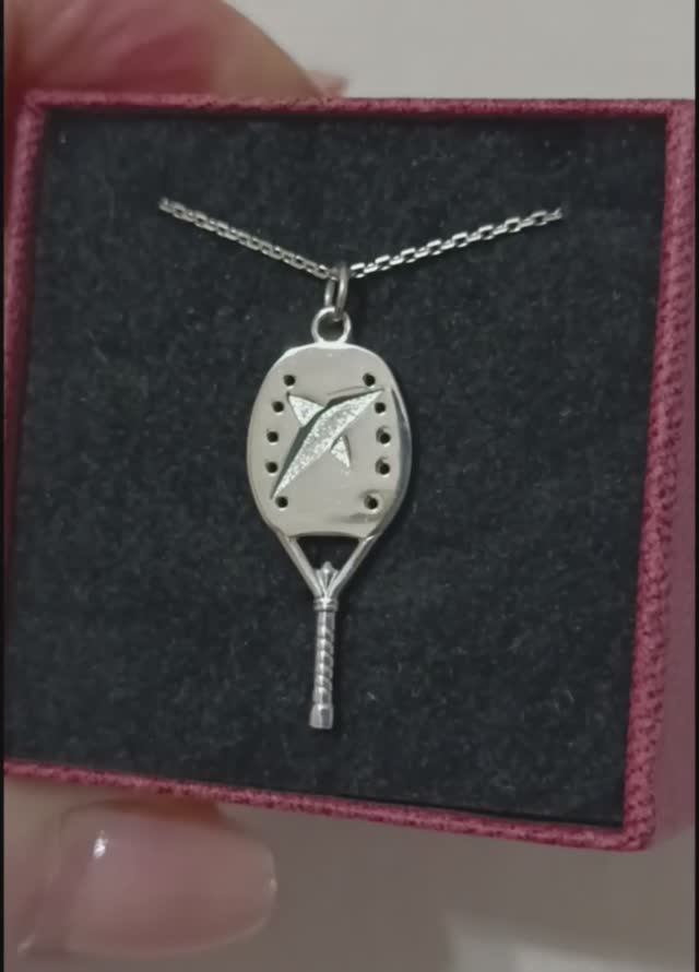 Новый кулон ракетка Пляжный теннис