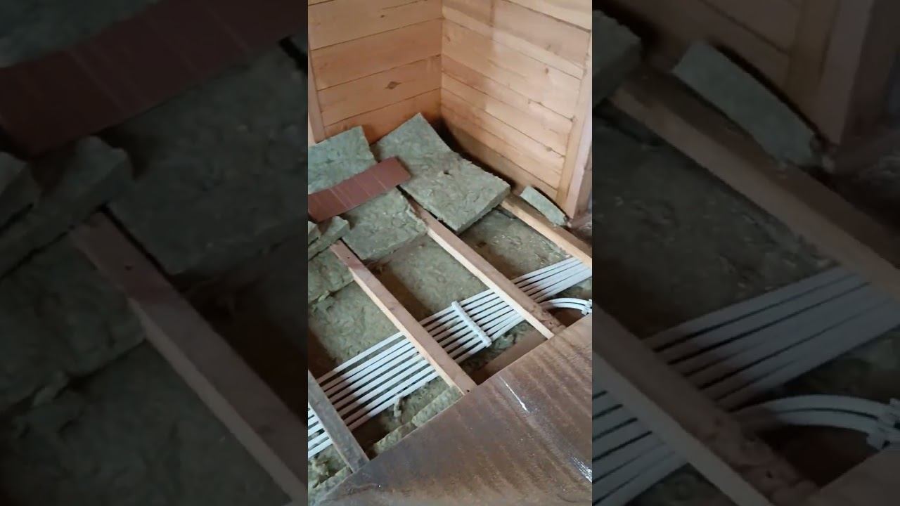 Коллекторная Система отопления в Деревянном доме. Как спрятать трубы