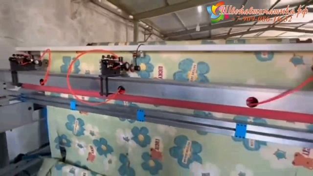 Автоматическая машина для нарезки ткани с ножами