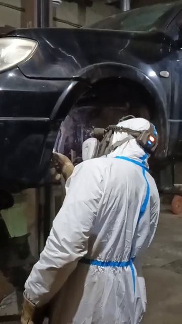 Пескоструйная зачистка