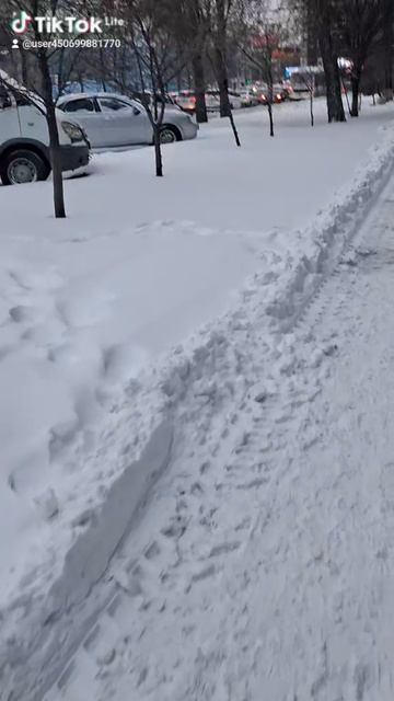 Последствия мощного снегопада 02.02.2026г. в  Ростове-на-Дону #ростовнадону #снегопад #жкх #2026