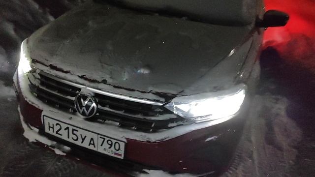 Поло 215 запуск на холодную