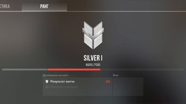 О нет я понизил ранг 😭