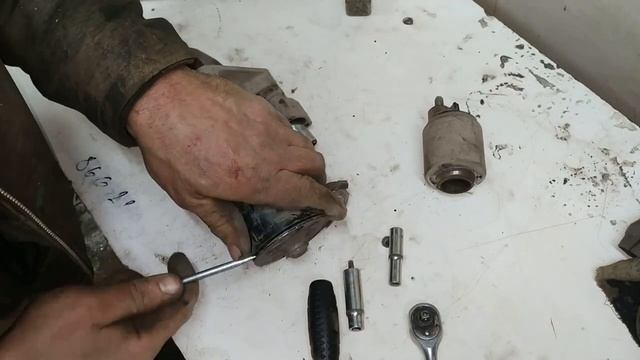 Снятие установка стартера Форд Фокус