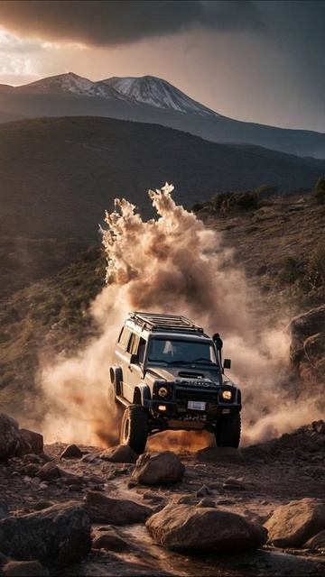 Экстремальное вождение по бездорожью #внедорожник #приключения #пейзажи