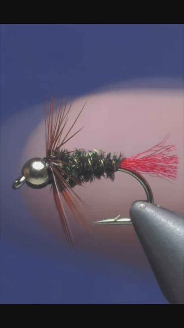Legend Fly RED TAG Nymph Fly For Trout And Grayling #shots