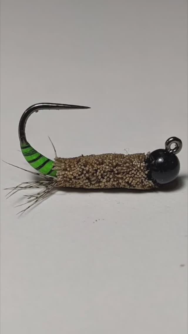 SUPER NYMPH Fly Cased Caddis For Trout And Grayling #shots