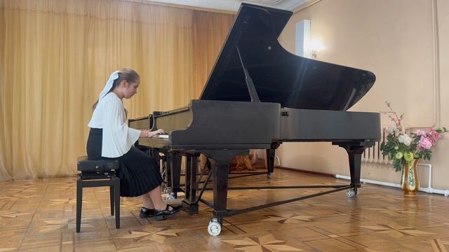 И. Крамер Этюд 17 Ре мажор