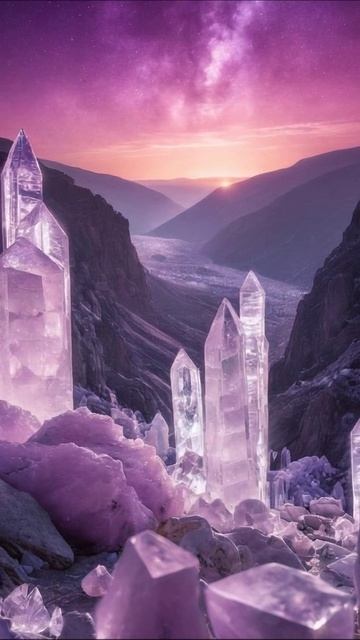 Кристаллы в вечернем свете #кристаллы #природа #красота