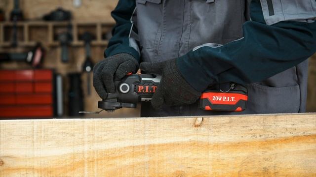 P.I.T. PMT20H-035B - Реноватор аккумуляторный бесщеточный