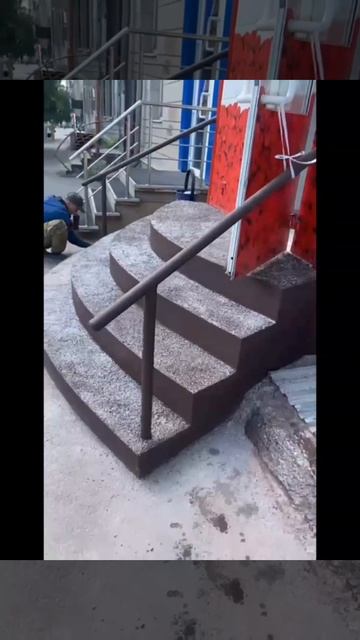 Ремонт материалами PoliRem входной зоны