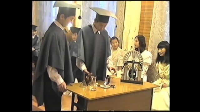 Ломоносовские уроки, день рождения Школы 2001 г.