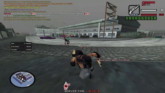 Отбив военки в аксах