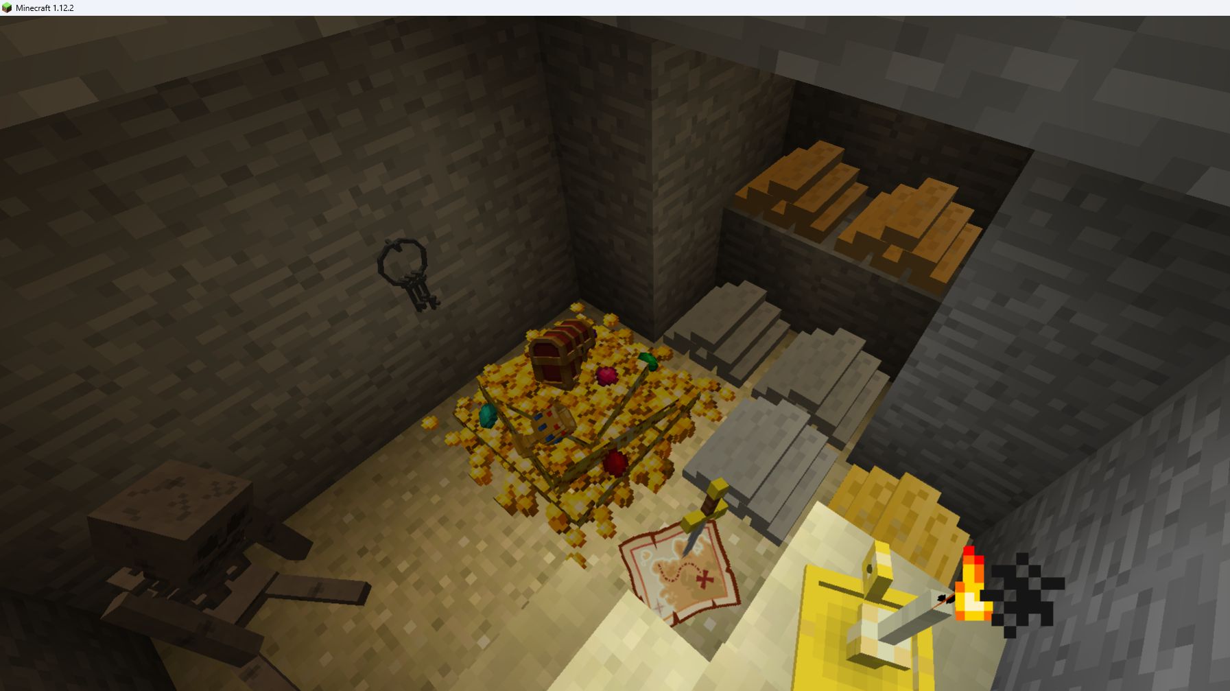 (ДЕНЬ 1) ИГРАЮ в майн с моей сборкой