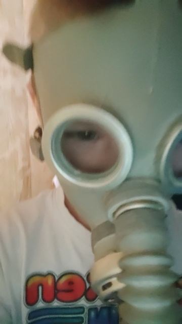 как выглядит на мне в противогаз