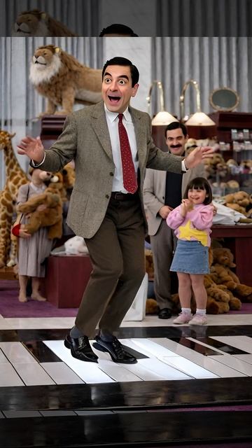 Мистер Бин развлекает