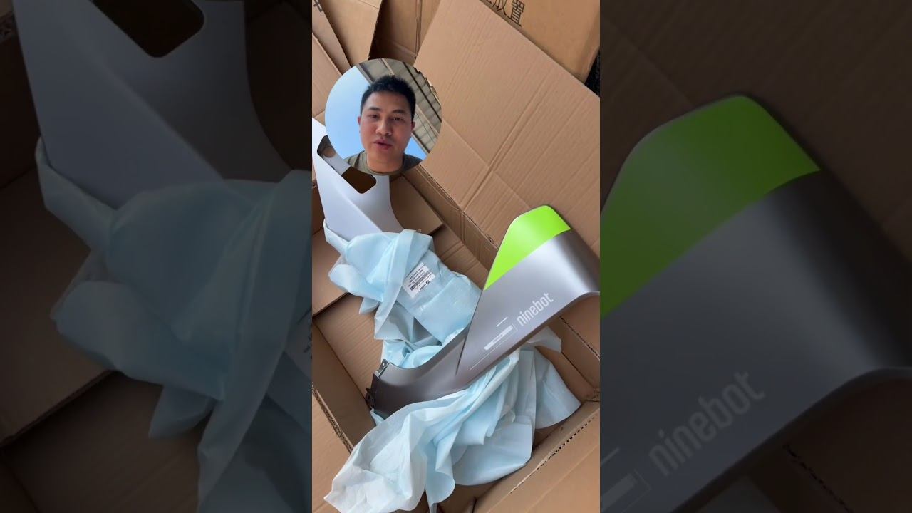 Пластиковые элементы корпуса Электроскутера Ninebot M3 95C MAX #ninebot #m395cmax