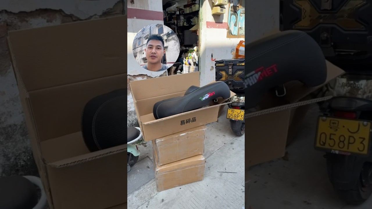 Сидушка с упором хорошего качества для Электроскутера Ninebot M3 95C MAX #ninebot #m395cmax