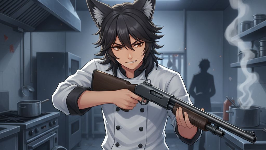 Гарис Мод поваренок