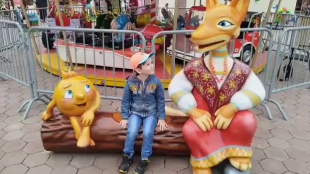 Прогулка по парку Гагарина г.Самара