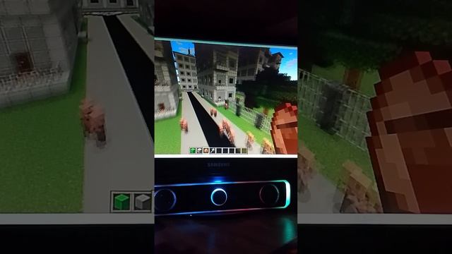 как построить аллею в Minecraft