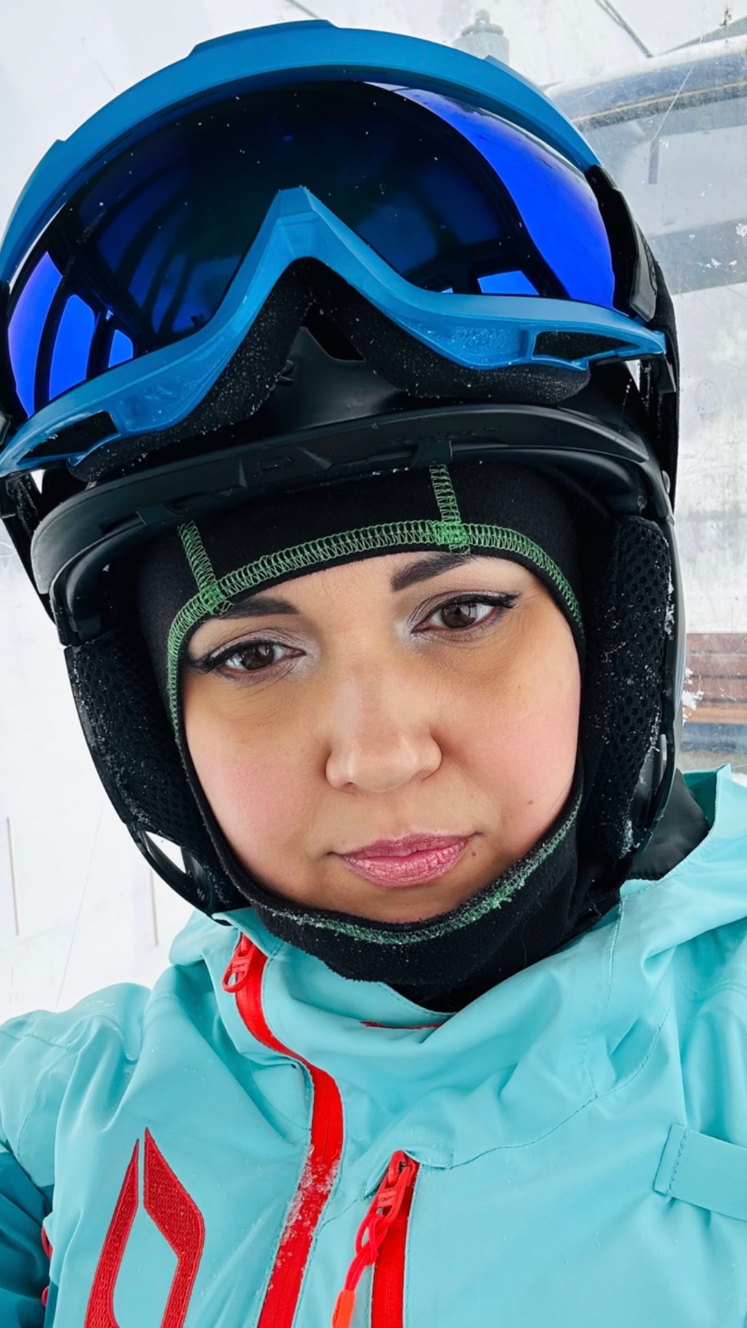 Снежок на Югусе!