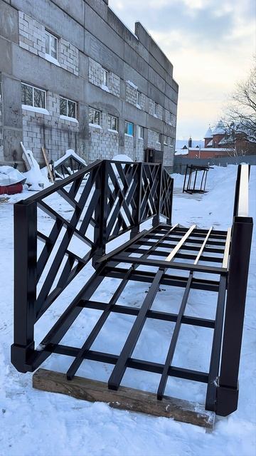 Садовый мост для нашего заказчика #спецкаркас