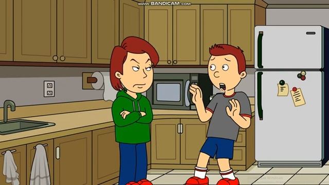 Classic Caillou Going Home After Detention