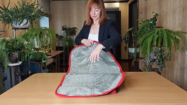 Портплед, сумка для костюма, Polar п7125н, абстракция