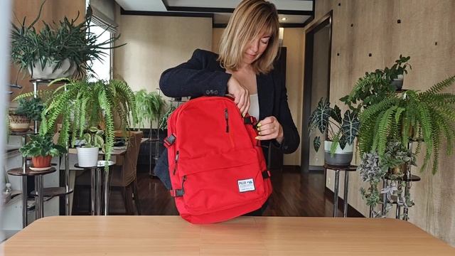 Рюкзак Polar 8692НР, Красный