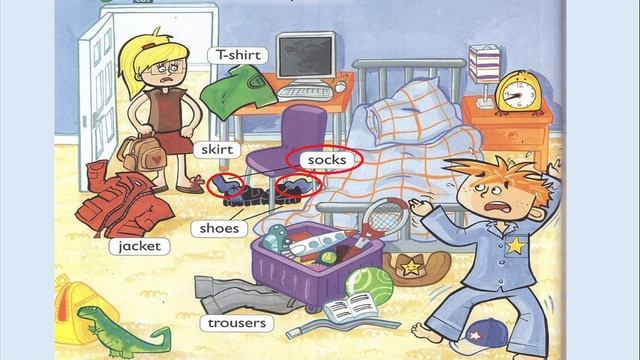 Clothes For Kids (White Studio English )