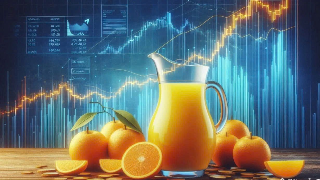 Futures On Orange Juice Таймфрейм 4 часа