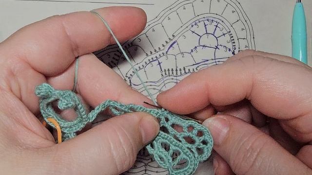 Стрекоза мотив для ирландского кружева 🧶 часть 2