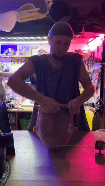 Распаковка шлема Mandalorian из силикона DIY #shorts