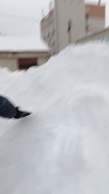 Зимний паркур