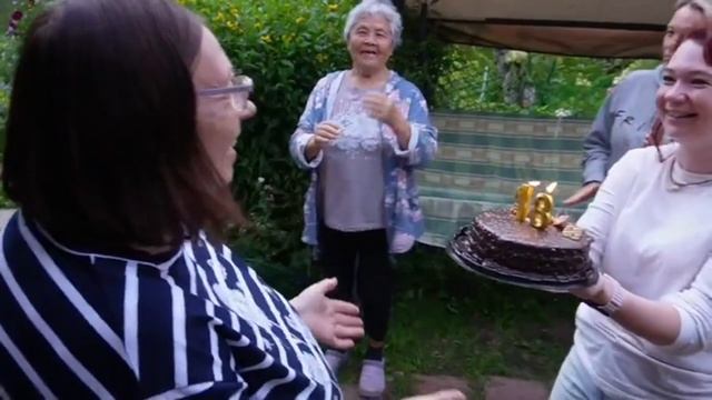 День рождение в деревне