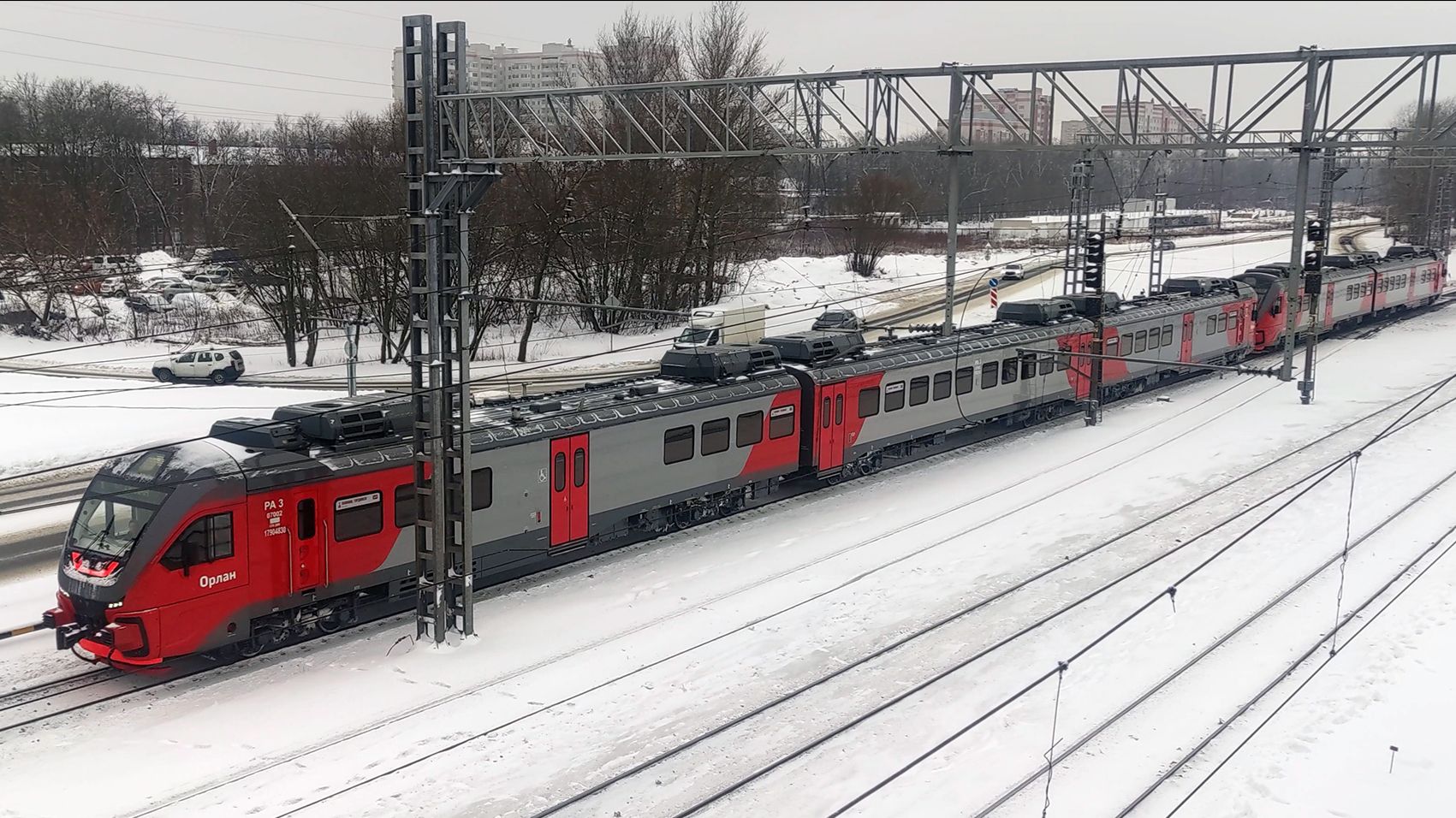 Рельсовые автобусы Ра3 Орлан