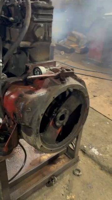 Запуск двигателя Д‑240  #спецтехника #Д240 #МТЗ