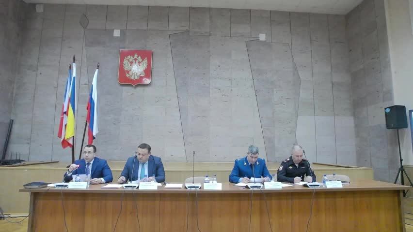 Отчет главы администрации Октябрьского района Б.Б. Месхи о проделанной работе во 2 половине 2025 г.