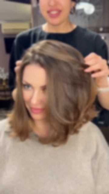 Окрашивание COLOR RETURN и удлиненное каре